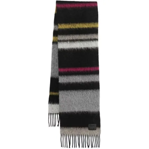 Striped Wool Blend Scarf , male, Sizes: ONE SIZE - Paul Smith - Modalova