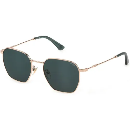 Origins Lite 14 Sunglasses Gold Blue , unisex, Sizes: 54 MM - Police - Modalova