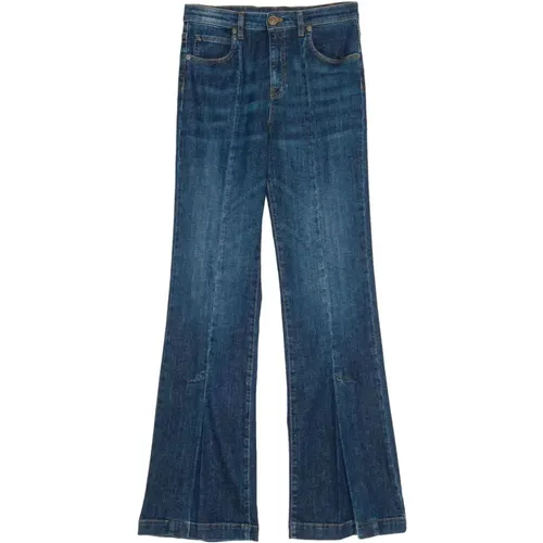 Flared Jeans , Damen, Größe: W28 - Twinset - Modalova