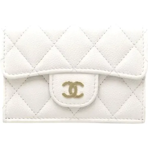 Pre-owned Leather wallets , female, Sizes: ONE SIZE - Chanel Vintage - Modalova