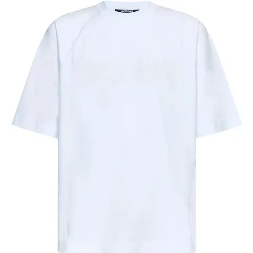 T-shirts and Polos , male, Sizes: L - Jacquemus - Modalova