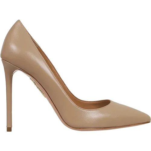 Purist Pump 105 , female, Sizes: 8 UK, 3 UK, 4 UK, 7 UK, 6 UK - Aquazzura - Modalova