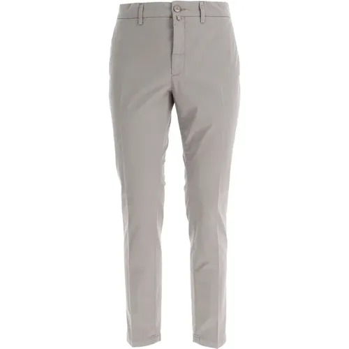 Trousers Light Grey , male, Sizes: W36, W31 - Siviglia - Modalova
