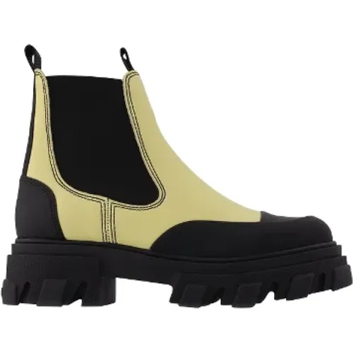 Leather boots , female, Sizes: 7 UK - Ganni - Modalova