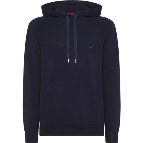 Hooded Sweater , male, Sizes: S - Sun68 - Modalova