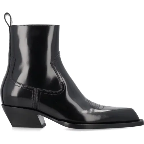 Western Blade Ankle Boot , female, Sizes: 7 UK - Off White - Modalova