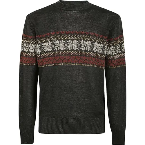 Dusk Fairisle Hemp Roundneck Sweater , male, Sizes: M, XL - Our Legacy - Modalova