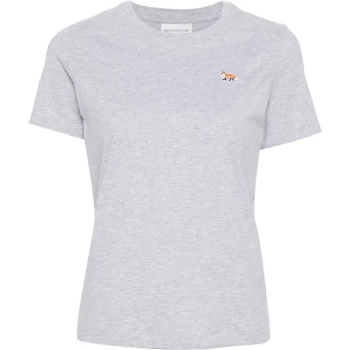 T-Shirts , Damen, Größe: S - Maison Kitsuné - Modalova