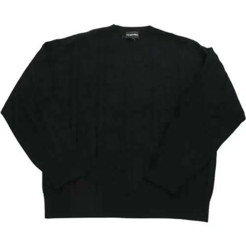 Stylish Pullover Sweater , male, Sizes: L, S, M, XL - Emporio Armani - Modalova