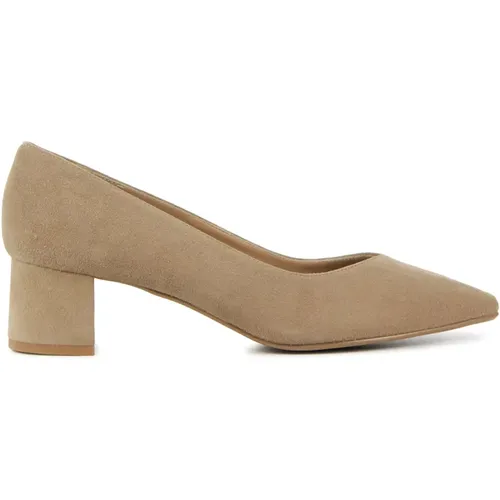 Elegante Wildleder Pumps , Damen, Größe: 38 1/2 EU - Nalini - Modalova