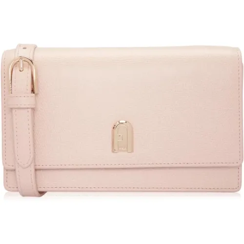 Mini Crossbody Tasche mit Logo-Plakette - Furla - Modalova