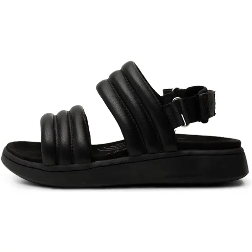 Stylish Leather Sandal , female, Sizes: 9 UK, 8 UK - Woden - Modalova