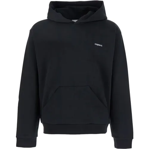 Schwarzer Logo Hoodie Pullover - Coperni - Modalova