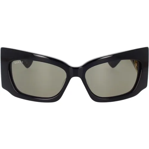 Gg1412S 001 Sonnenbrille,Stylische Sonnenbrille Gg1412S - Gucci - Modalova