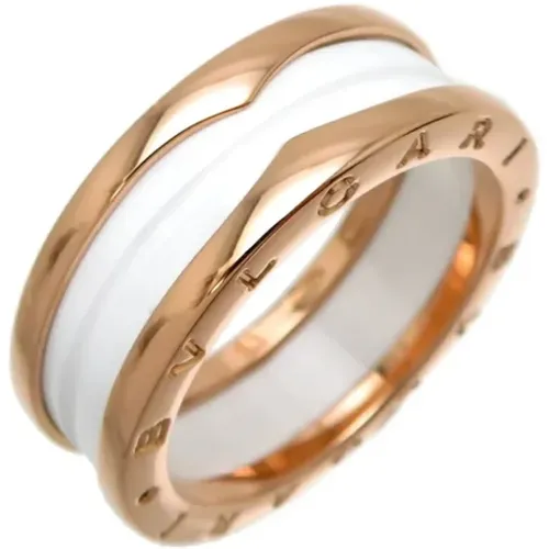 Pre-owned Rose Gold rings , female, Sizes: ONE SIZE - Bvlgari Vintage - Modalova