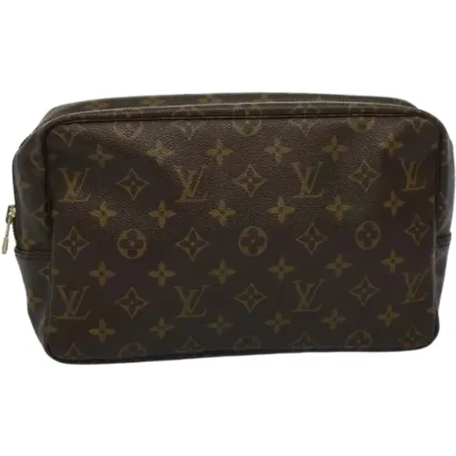 Pre-owned Canvas clutches , female, Sizes: ONE SIZE - Louis Vuitton Vintage - Modalova