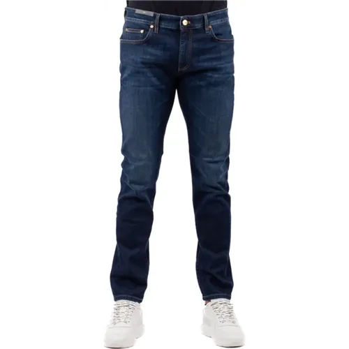 Herren Denim Jeans , Herren, Größe: W37 - PT01 - Modalova