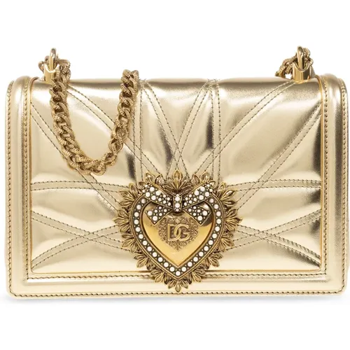‘Devotion Medium’ shoulder bag , female, Sizes: ONE SIZE - Dolce & Gabbana - Modalova