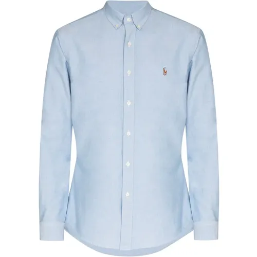 Clear Slim Fit Oxford Shirt , male, Sizes: XL, 2XL - Polo Ralph Lauren - Modalova