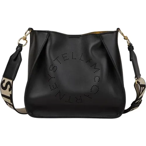 Stella Logo Shoulder Bag , female, Sizes: ONE SIZE - Stella Mccartney - Modalova