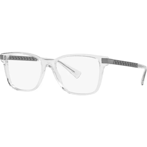 Crystal Eyewear Frames , unisex, Sizes: 55 MM - Versace - Modalova