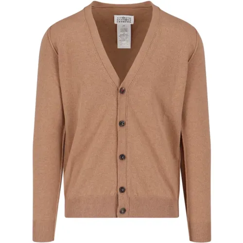 Beige Sweater, Stay Cozy and Stylish , male, Sizes: S, XL - Maison Margiela - Modalova