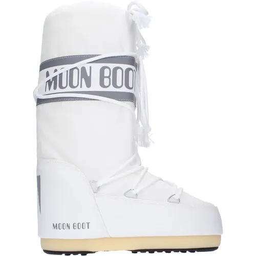 Stiefel Weiß , Damen, Größe: 39 EU - moon boot - Modalova