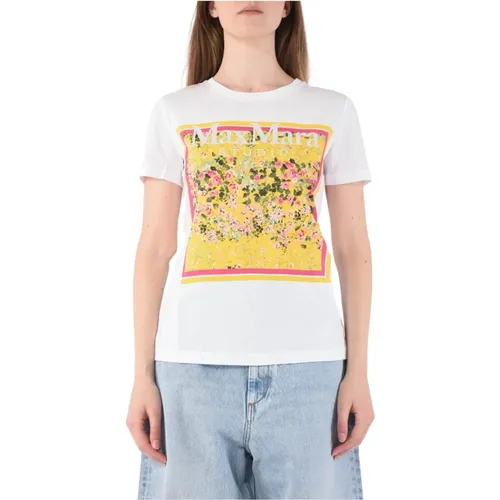 T-Shirts , female, Sizes: L, XS, M, S - Max Mara - Modalova