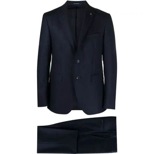 Wool-Cashmere Suit , male, Sizes: XL - Tagliatore - Modalova