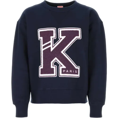 Midnight Varsity Sweatshirt , Herren, Größe: M - Kenzo - Modalova