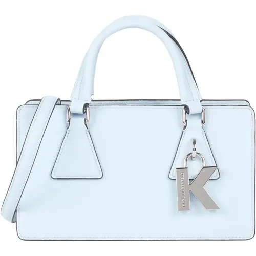 Ikonic K/Lock Lederhandtasche , Damen, Größe: ONE Size - Karl Lagerfeld - Modalova