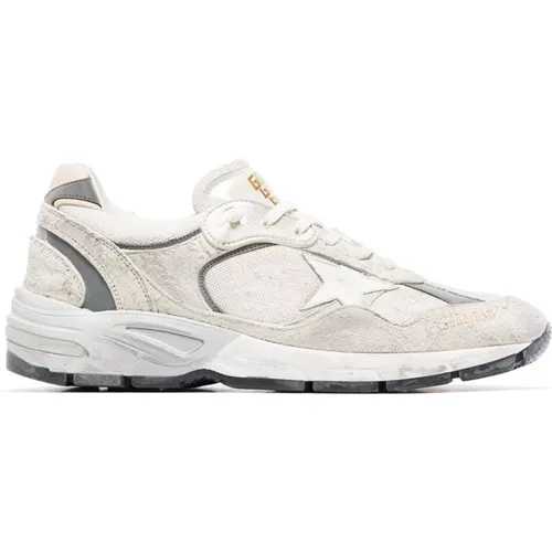 Silver Running Shoes , male, Sizes: 10 UK - Golden Goose - Modalova