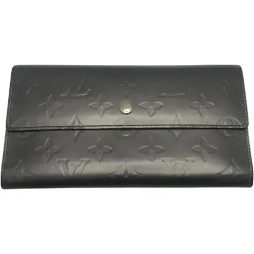 Pre-owned Leather wallets , female, Sizes: ONE SIZE - Louis Vuitton Vintage - Modalova