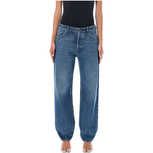 Cropped Denim Jeans , female, Sizes: W25, W27 - Darkpark - Modalova