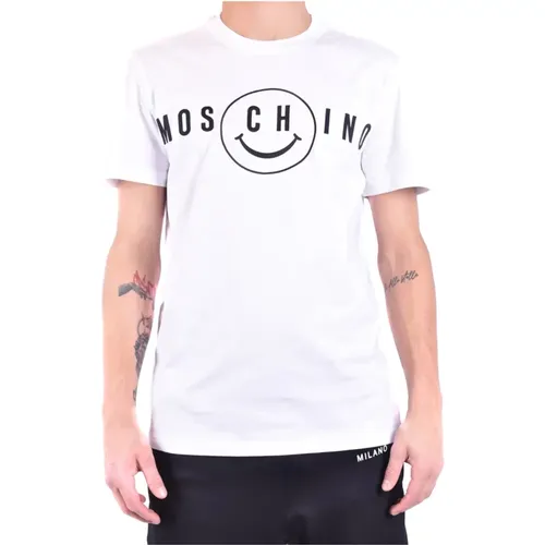 Stylish Cotton T-Shirts Collection , male, Sizes: XL - Moschino - Modalova