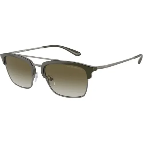 Gradient Sunglasses , unisex, Sizes: 55 MM - Emporio Armani - Modalova