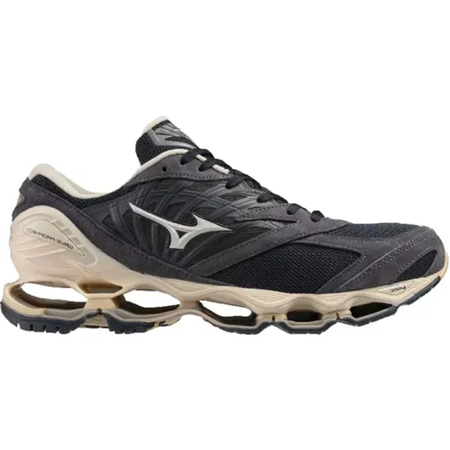 Light Wave Prophecy LS Sneakers , male, Sizes: 8 1/2 UK, 7 1/2 UK, 9 UK, 10 1/2 UK, 11 1/2 UK, 10 UK - Mizuno - Modalova