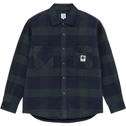 Cotton Flannel Shirt , male, Sizes: L, M - Polar Skate Co. - Modalova