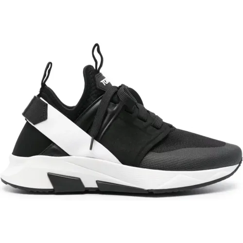 Jago Neoprene Sneakers - , male, Sizes: 8 UK, 9 UK, 10 UK - Tom Ford - Modalova