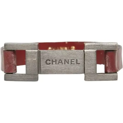 Pre-owned Leder armbnder , Damen, Größe: ONE Size - Chanel Vintage - Modalova