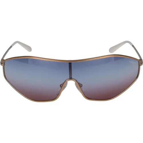 Stylische Sonnenbrille für sonnige Tage , Damen, Größe: 34 MM - Vogue - Modalova