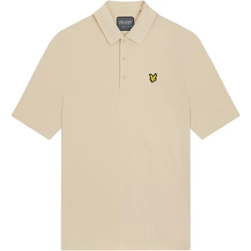 Monogram Jacquard Polo Shirt - Lyle & Scott - Modalova