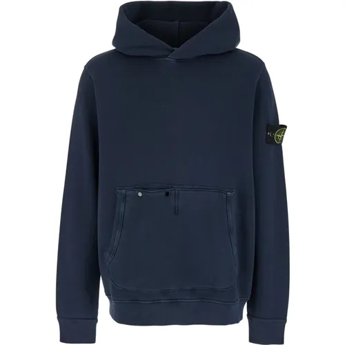 Stilvolle Pullover mit Neuer Tasche , Herren, Größe: L - Stone Island - Modalova