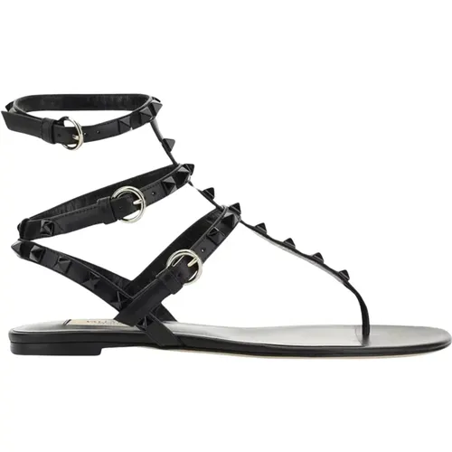 Rockstud Sandals Ss22 , female, Sizes: 3 1/2 UK, 2 UK, 4 1/2 UK - Valentino Garavani - Modalova