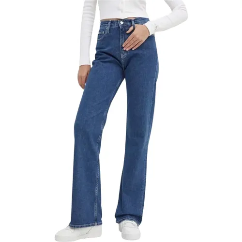 Stylische Denim Hose , Damen, Größe: W29 - Calvin Klein Jeans - Modalova