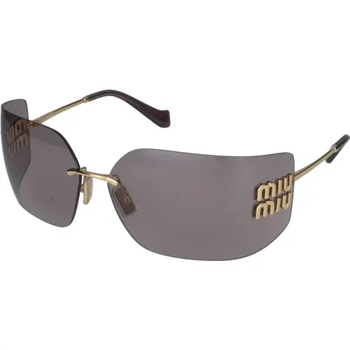 Stylische Sonnenbrille , Damen, Größe: ONE Size - Miu Miu - Modalova