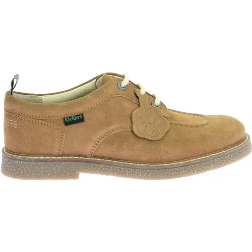 Stylische Leder Derby Schuhe - Kickers - Modalova