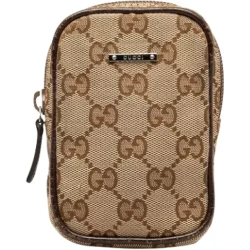 Pre-owned Canvas gucci-bags , female, Sizes: ONE SIZE - Gucci Vintage - Modalova