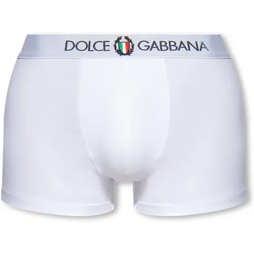 Boxershorts mit Logo , Herren, Größe: 2XL - Dolce & Gabbana - Modalova