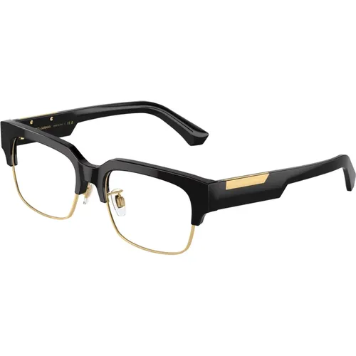 Stilvolle Brille Dg3388 in Schwarz , unisex, Größe: 53 MM - Dolce & Gabbana - Modalova